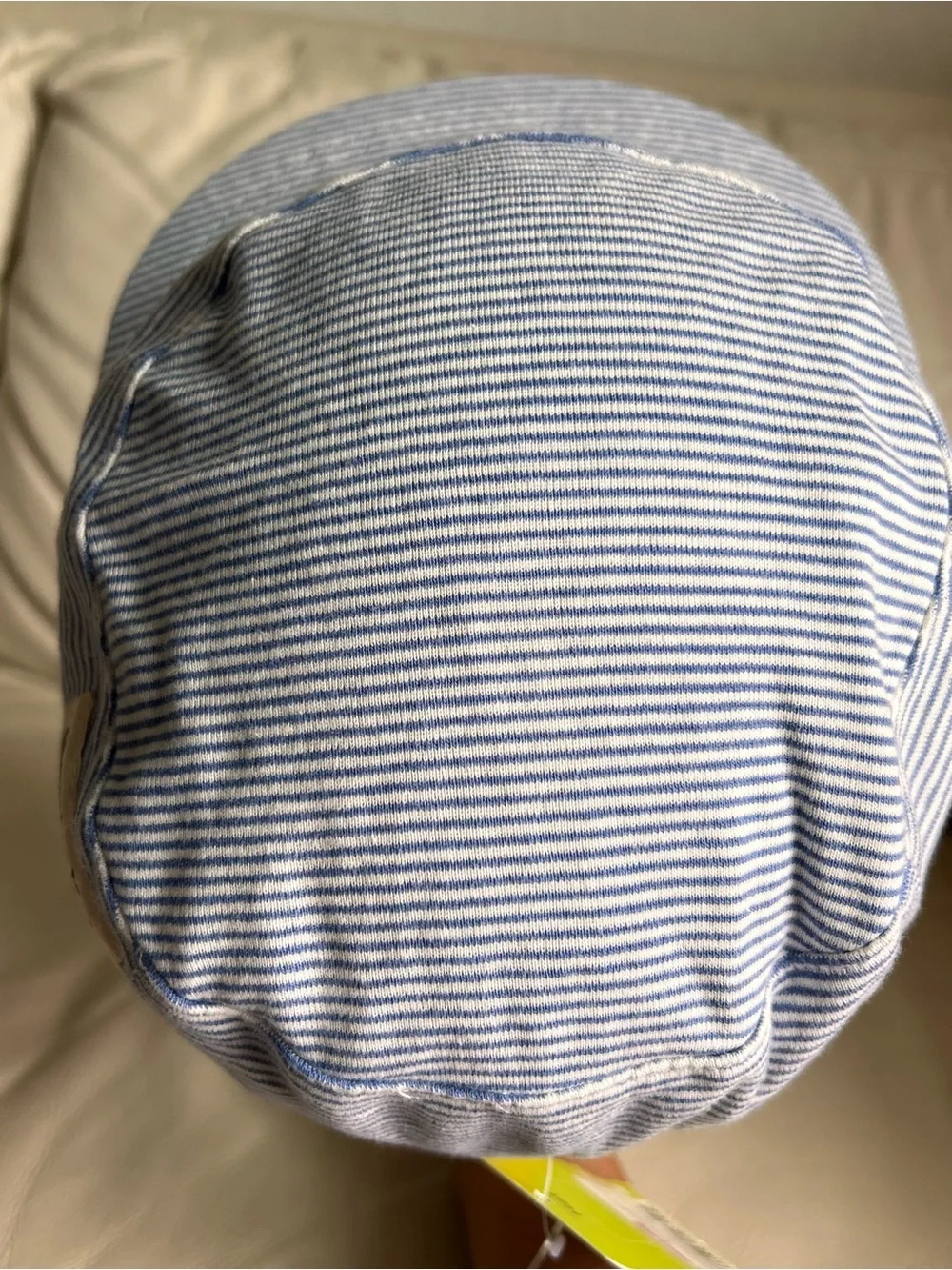 Genuine Kids by OshKosh Striped Cadet Cap - Blue & White 3T NWT!